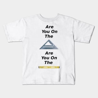 Are you on the square? Kids T-Shirt